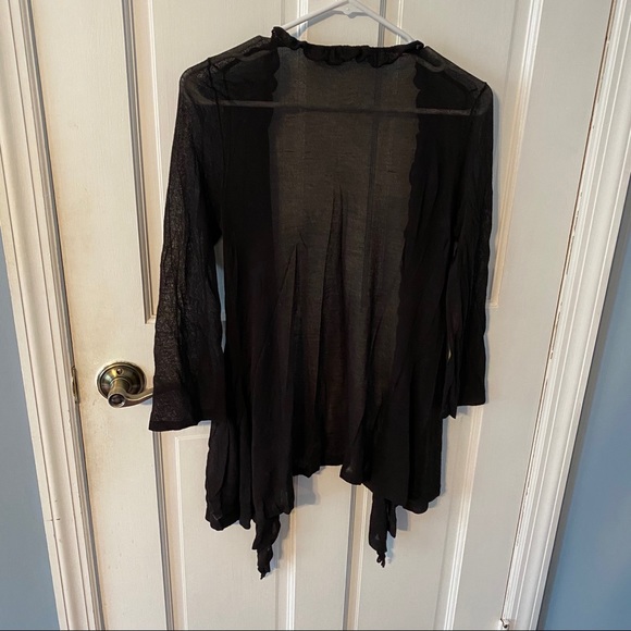 Cardigan with Ruffle Edge - Picture 3 of 5